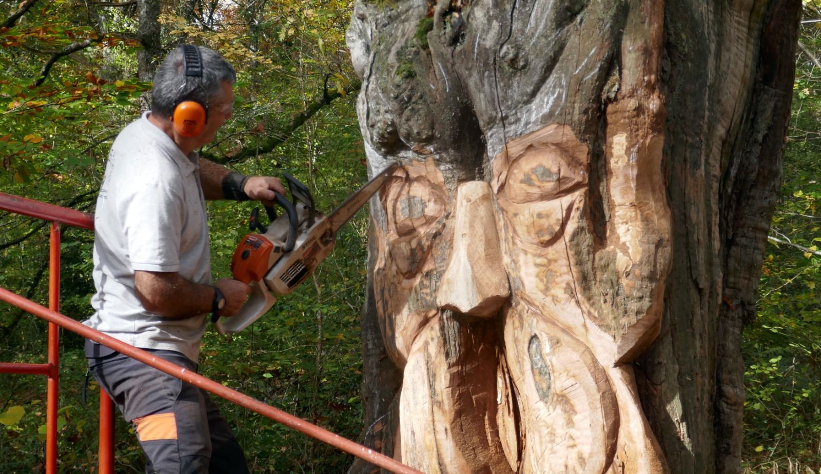 Mañana de castañas en Jauntsarats