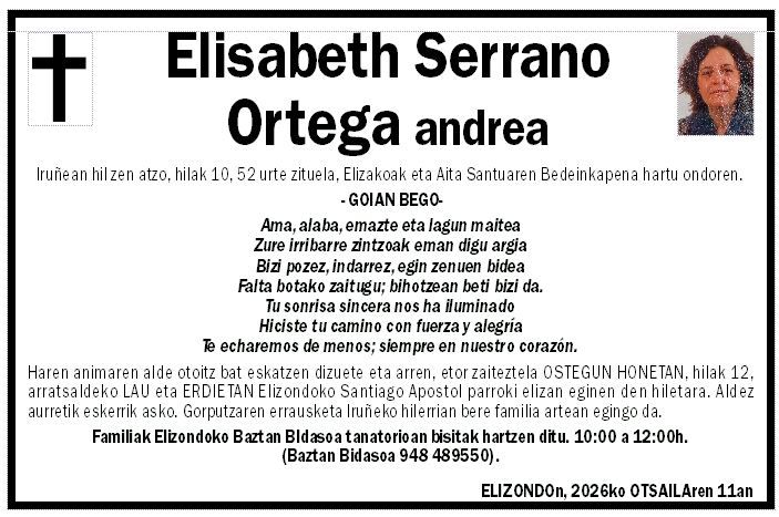 Elisabeth Serrano Ortega