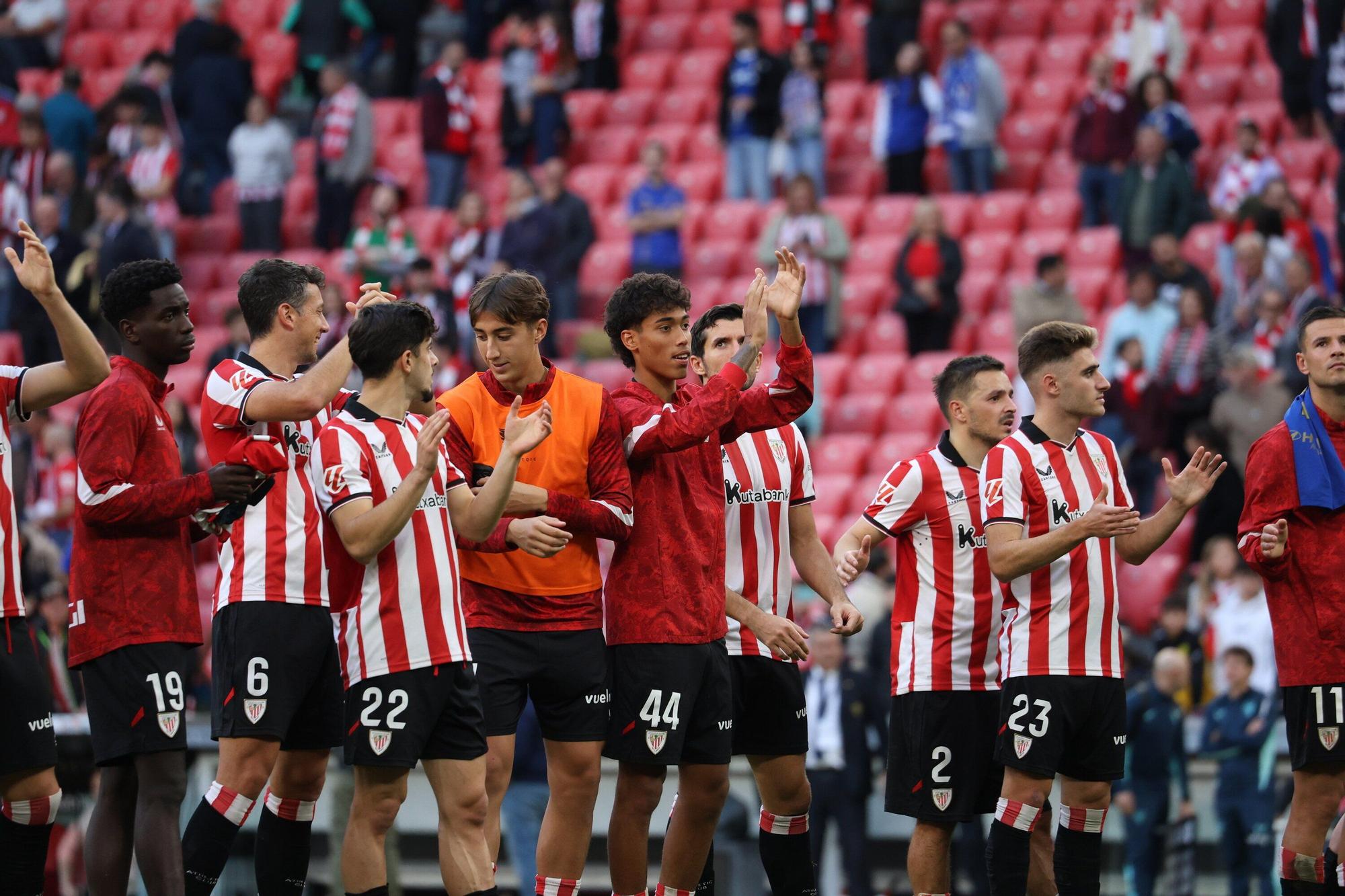 Athletic-Real Oviedo, en imágenes