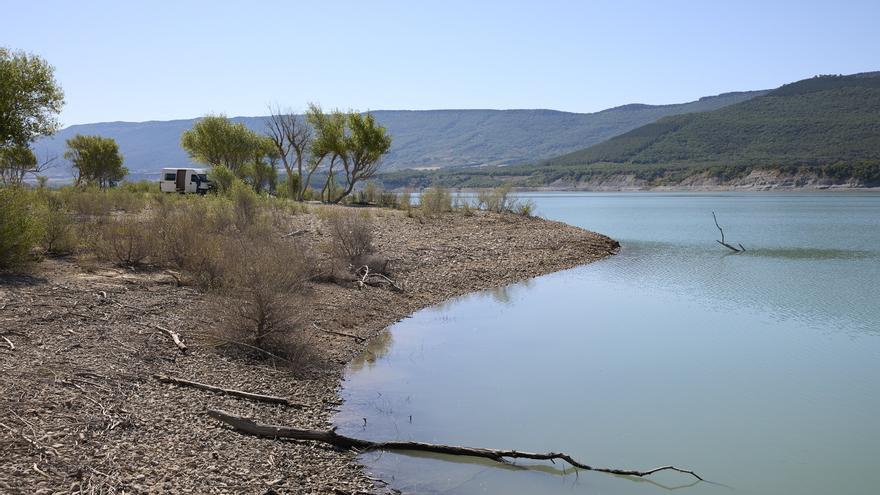 El tercer verano más cálido seca los embalses navarros hasta “una situación crítica”, al 36%