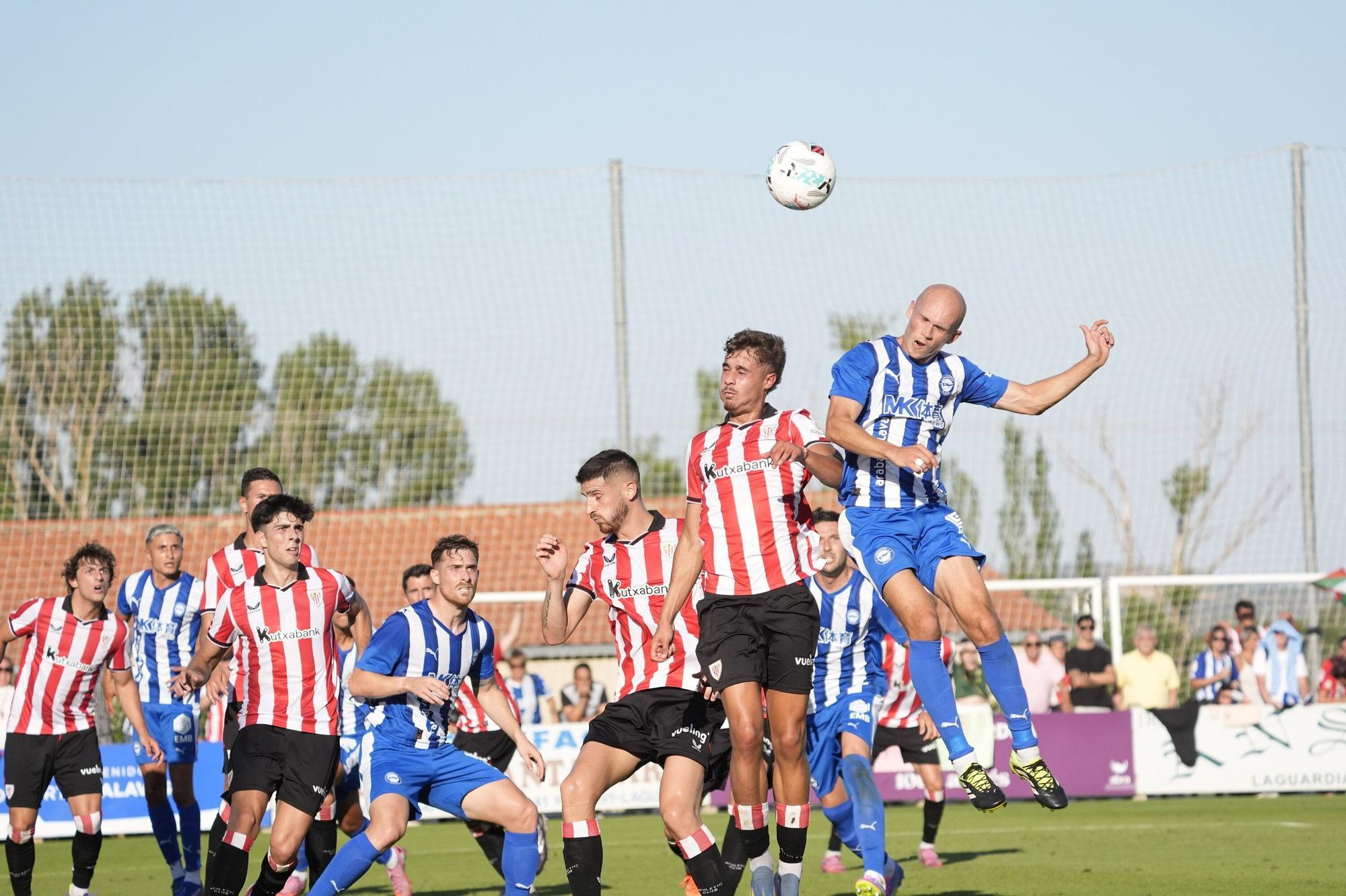 El Alavés-Athletic de pretemporada, en imágenes