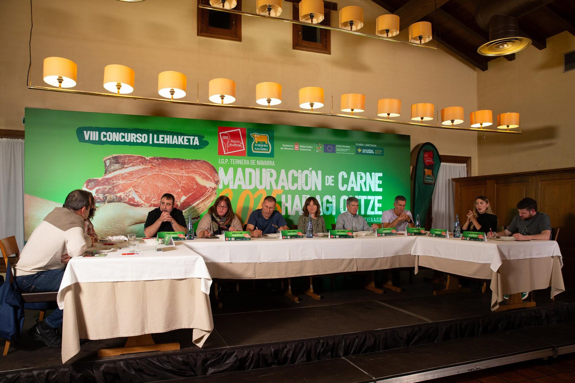 Fotos del VIII Concurso de Maduración de Carne de la IGP Ternera de Navarra