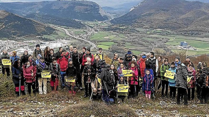 Dinámica de Aralar Zaindu!  para sumar más adhesiones
