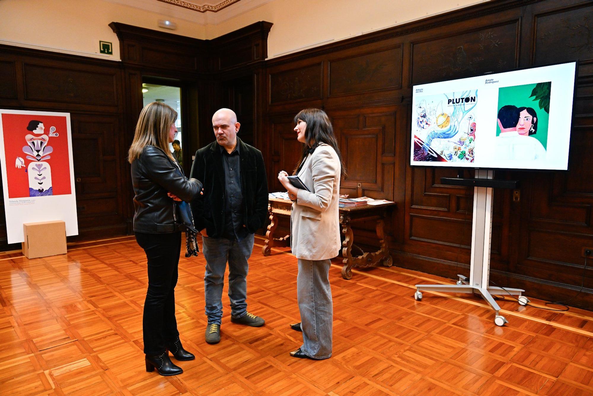 En imágenes: Exposición y actividades con motivo de "Ilustrazioaren eguna"