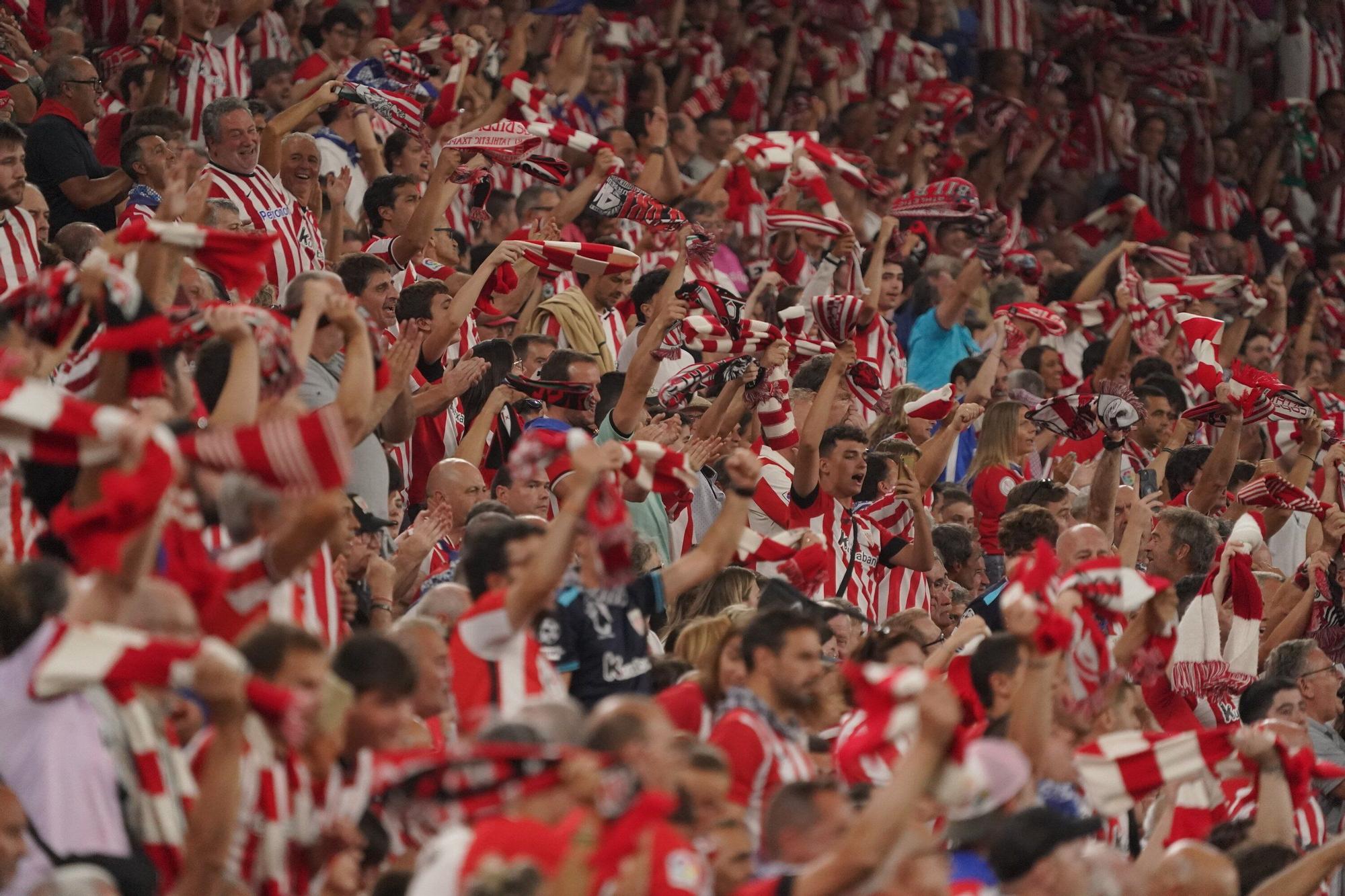 En imágenes: ¿Has estado en San Mamés viendo el Athletic-Sevilla? Búscate en nuestra galería