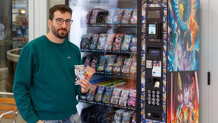 La &#039;caza&#039; de Pokémon en una máquina expendedora en Pamplona