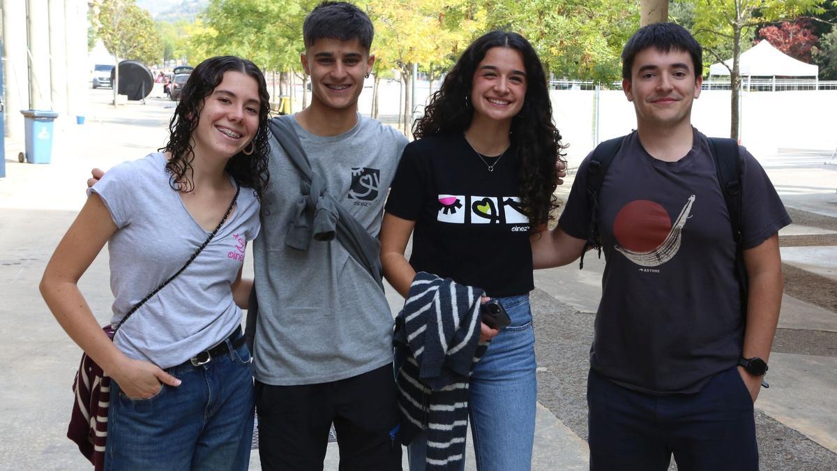 Un grupo de estudiantes de 2º de Bachillerato de Paz de Ziganda.