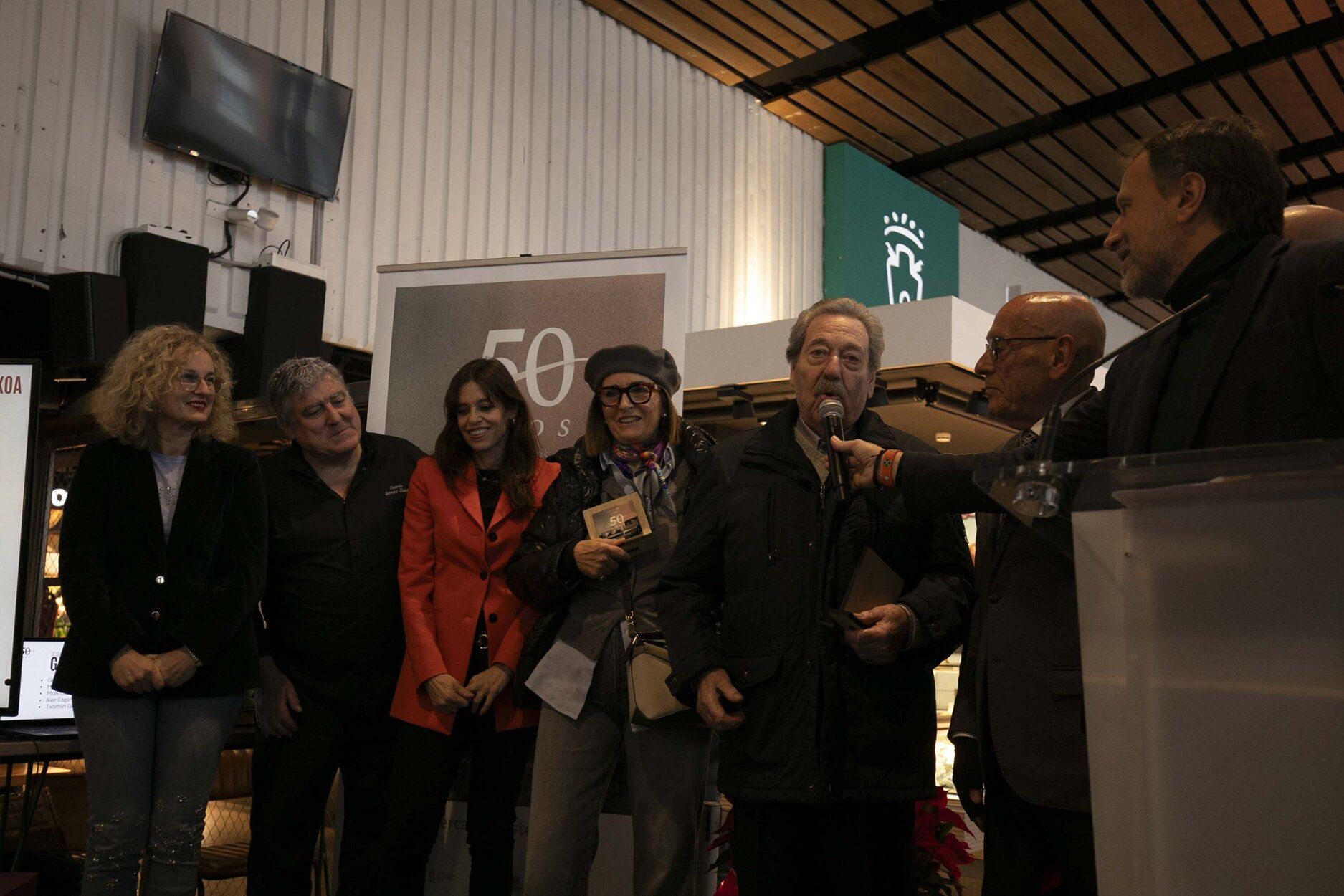 En imágenes: El Mercado de Abastos de Vitoria celebra su 50 aniversario