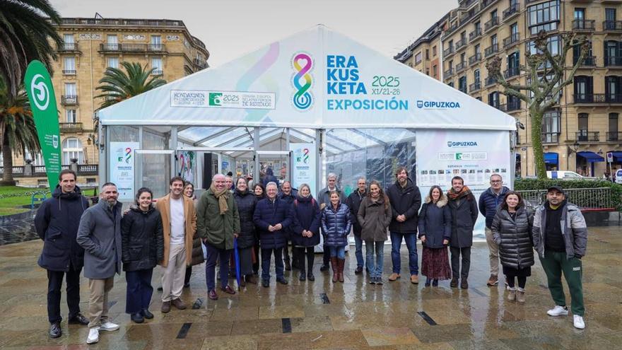 La ciudadanía puede experimentar cómo reciclar en un taller-laboratorio en Donostia