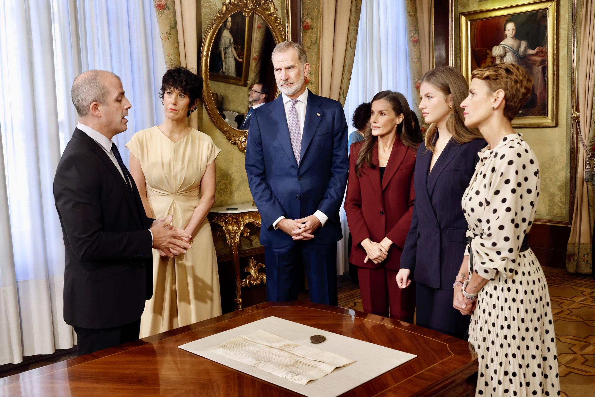 Visita de Felipe de Borbón, Leonor y Letizia a Navarra (viernes 26 de septiembre de 2025)