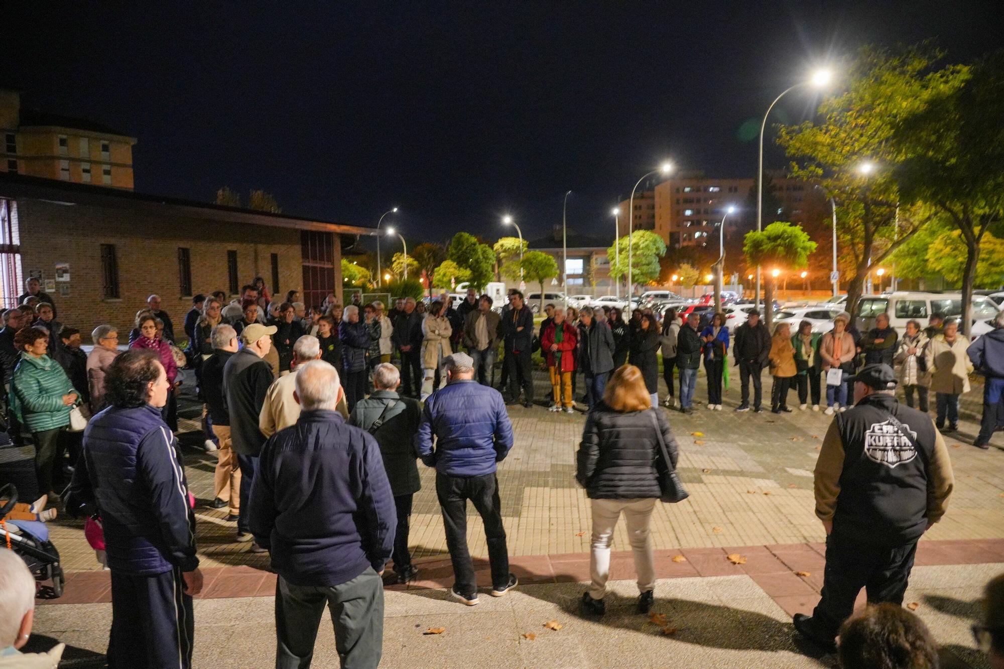 En imágenes: Sansomendi sale a la calle ante el último atropello mortal