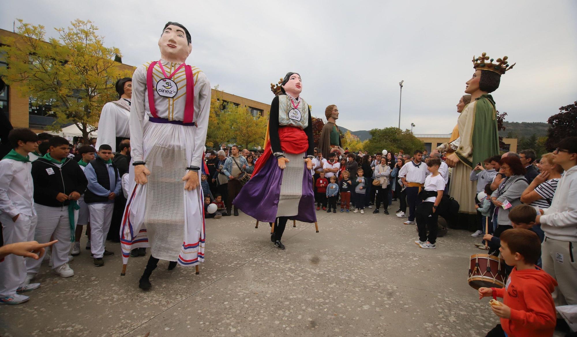 Fotos: Nafarroa Oinez 2025 en la ikastola Paz de Ziganda de Villava - Atarrabia