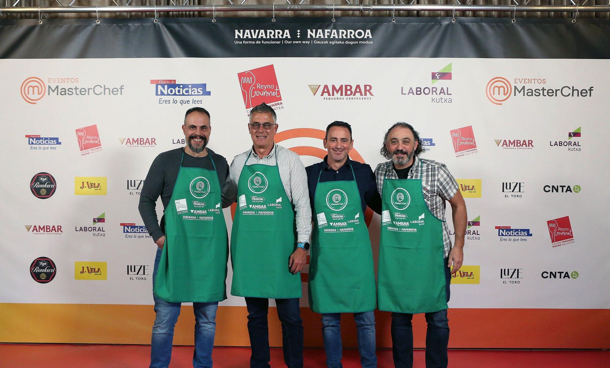 Los 20 equipos participantes en Eventos MasterChef Navarra