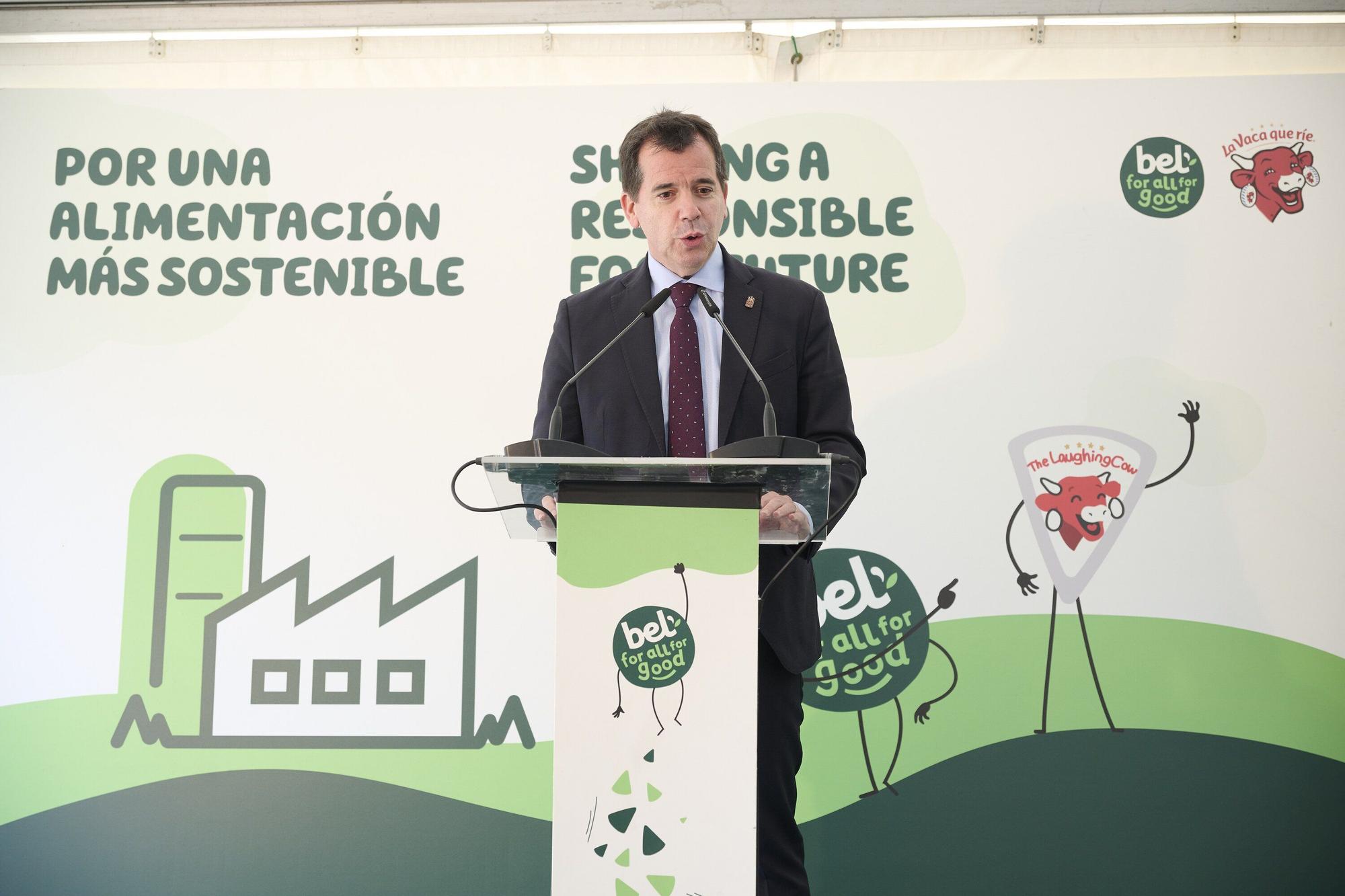 Fotos de la visita a la fábrica en Iraizotz de Grupo Bel