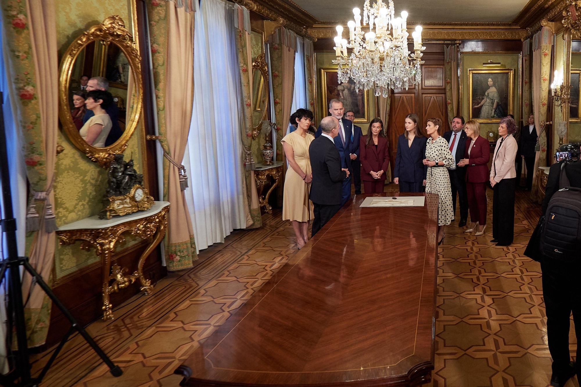 Visita de Felipe de Borbón, Leonor y Letizia a Navarra (viernes 26 de septiembre de 2025)