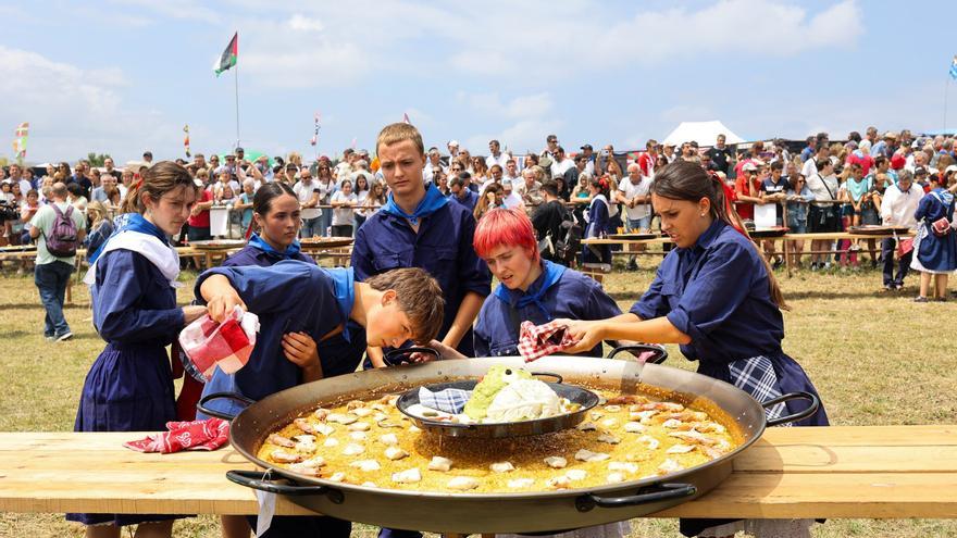 Las paellas más solidarias y reivindicativas