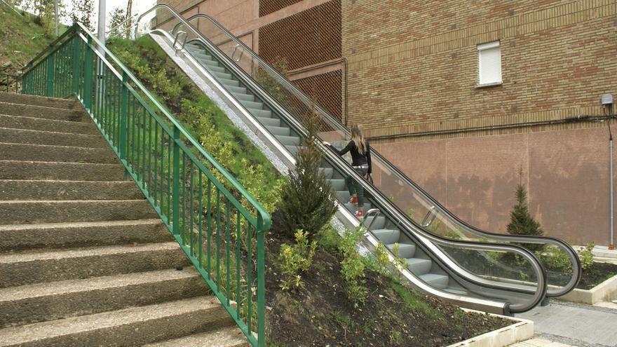 El lunes, día 23, cierran por tres semanas las escaleras mecánicas uno y dos de Larratxo