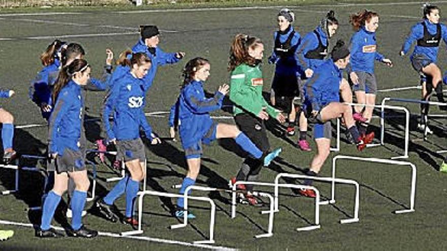 Las chicas arrancan pensando en  el Madrid CFF