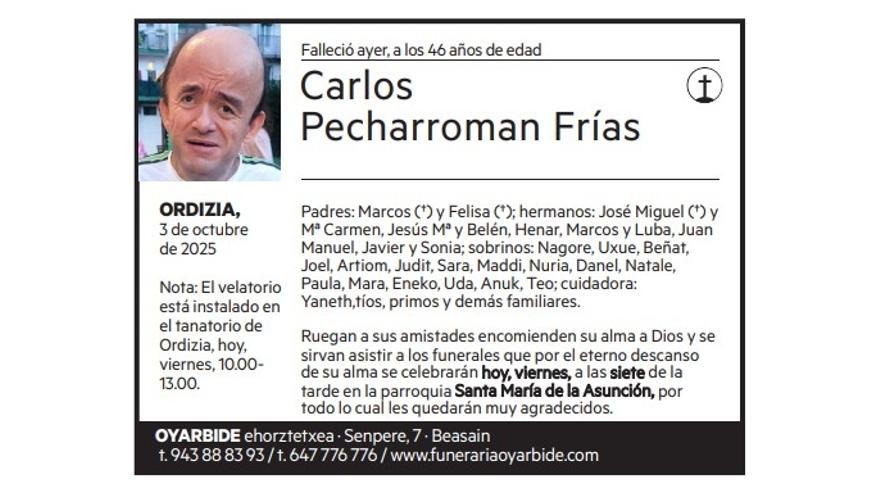 Carlos Pecharroman Frias