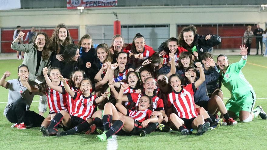 El Athletic C es el único que logra vencer