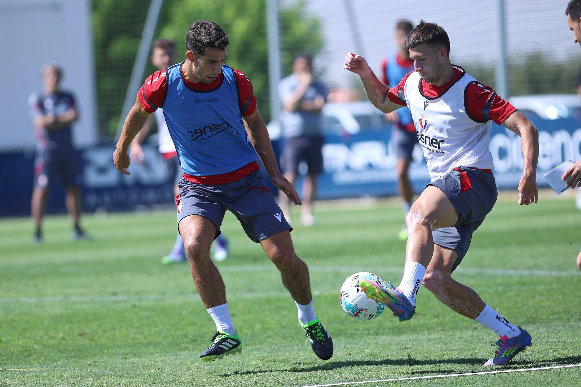 Fotos del entrenamiento de Osasuna (22/07/2025)