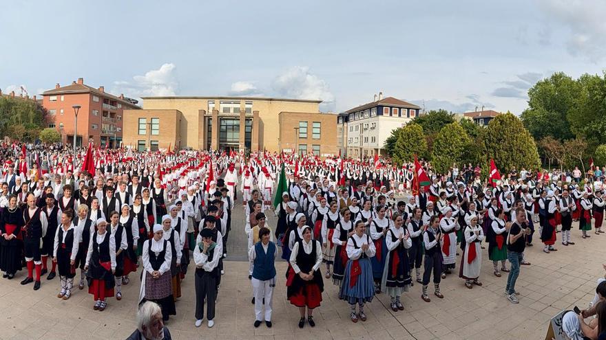 Euskal Herriko Dantzari Eguna en Zizur