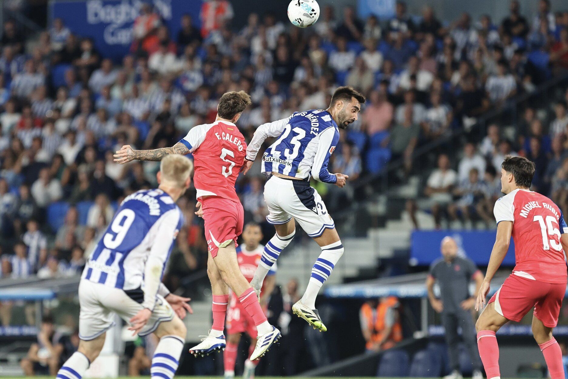 [Fotos] Partido loco en Anoeta de la Real Sociedad y el Espanyol
