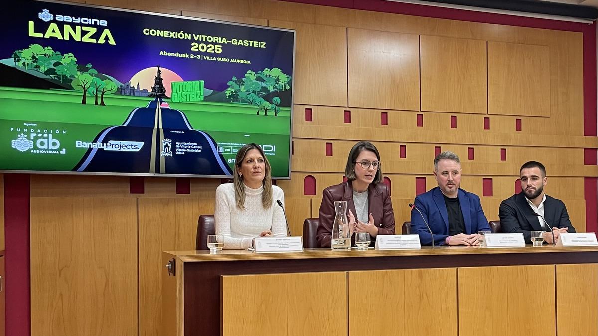 El Palacio de Villa Suso acoge ‘Abycine Lanza-Conexión Vitoria-Gasteiz 2025’