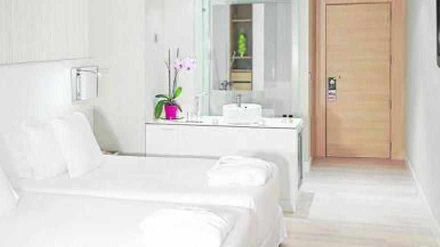 El blanco iluminará  las 355 habitaciones renovadas del hotel
