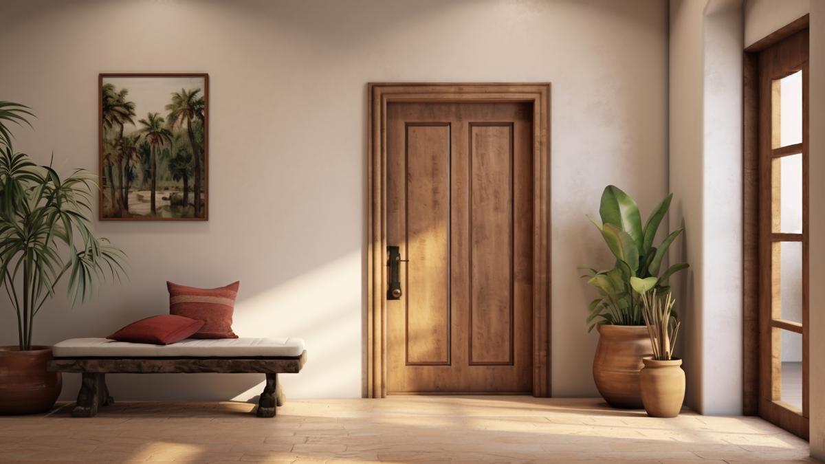 Entrada de una vivienda