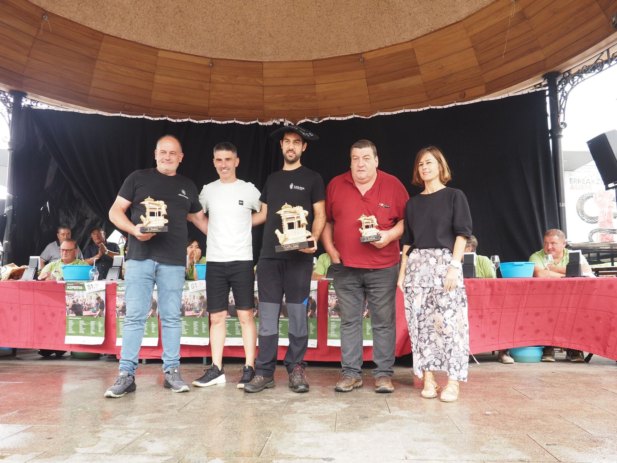 Fiesta total en Azpeitia en el Baserritarren Eguna