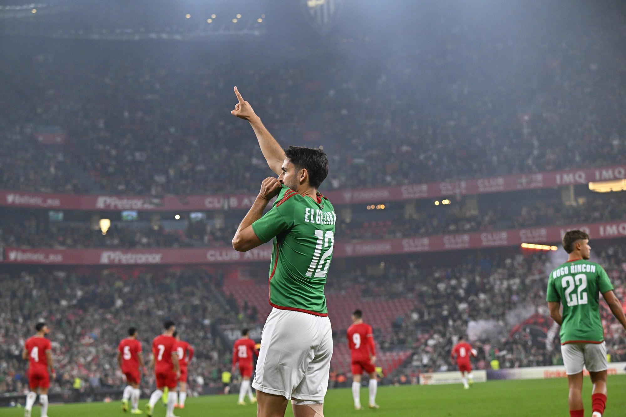 Las imágenes del Euskal Selekzioa - Palestina