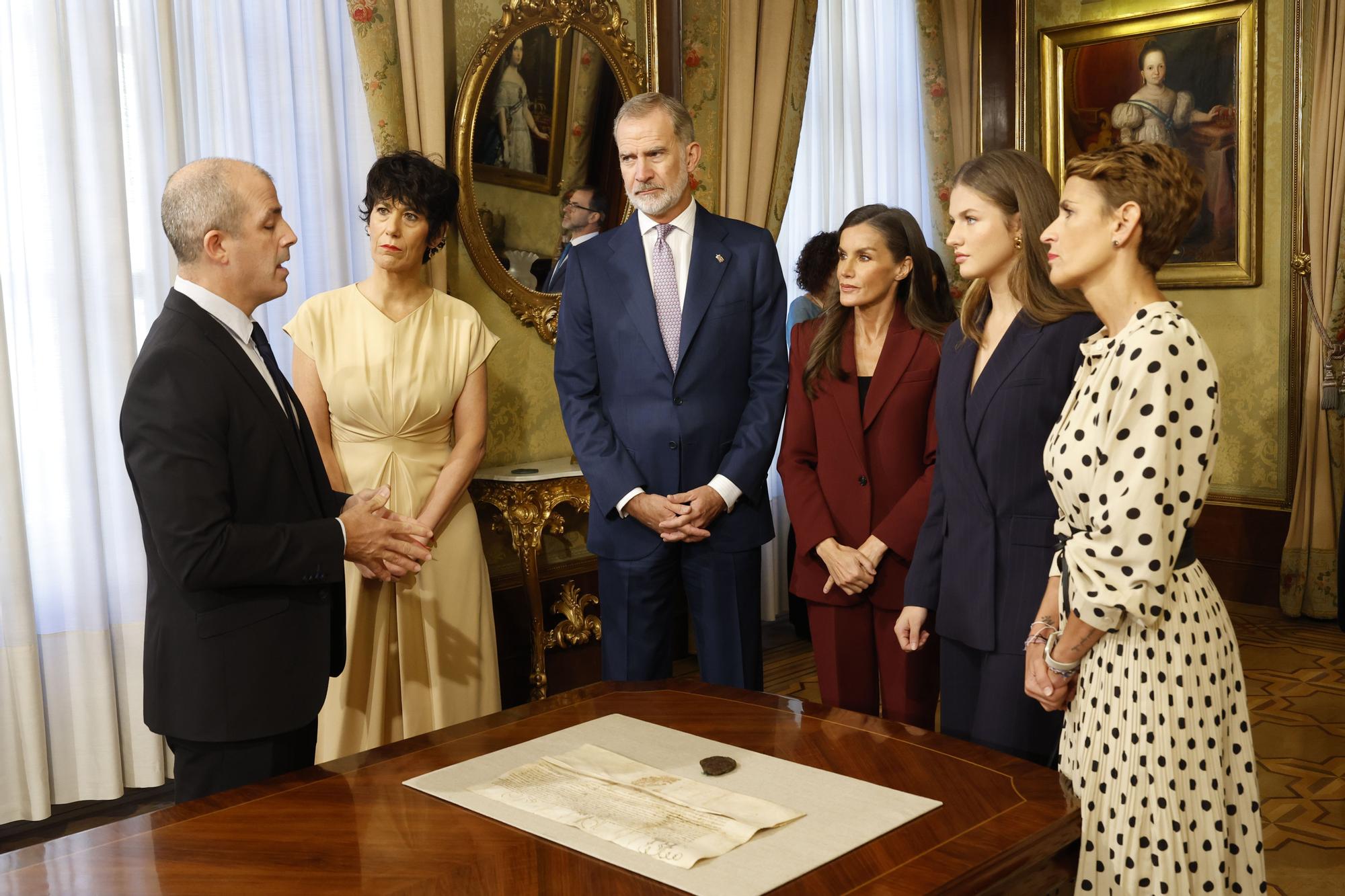 Visita de Felipe de Borbón, Leonor y Letizia a Navarra (viernes 26 de septiembre de 2025)