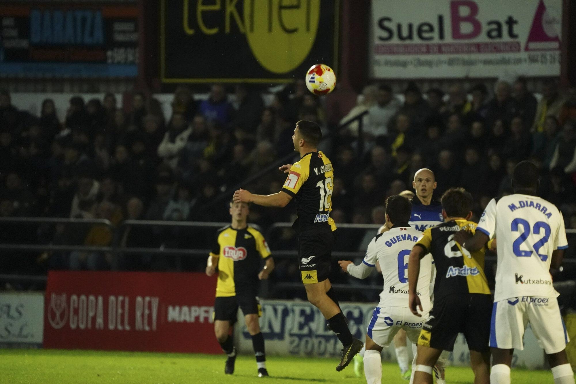 El Portugalete-Alavés, en imágenes