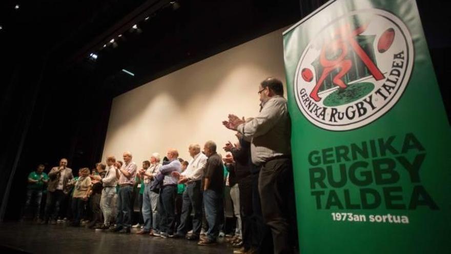 Historia de una camada  criada en torno al rugby en Gernika