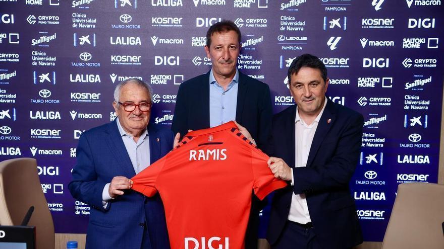 EN DIRECTO:  rueda de prensa de presentación de Ramis como e
