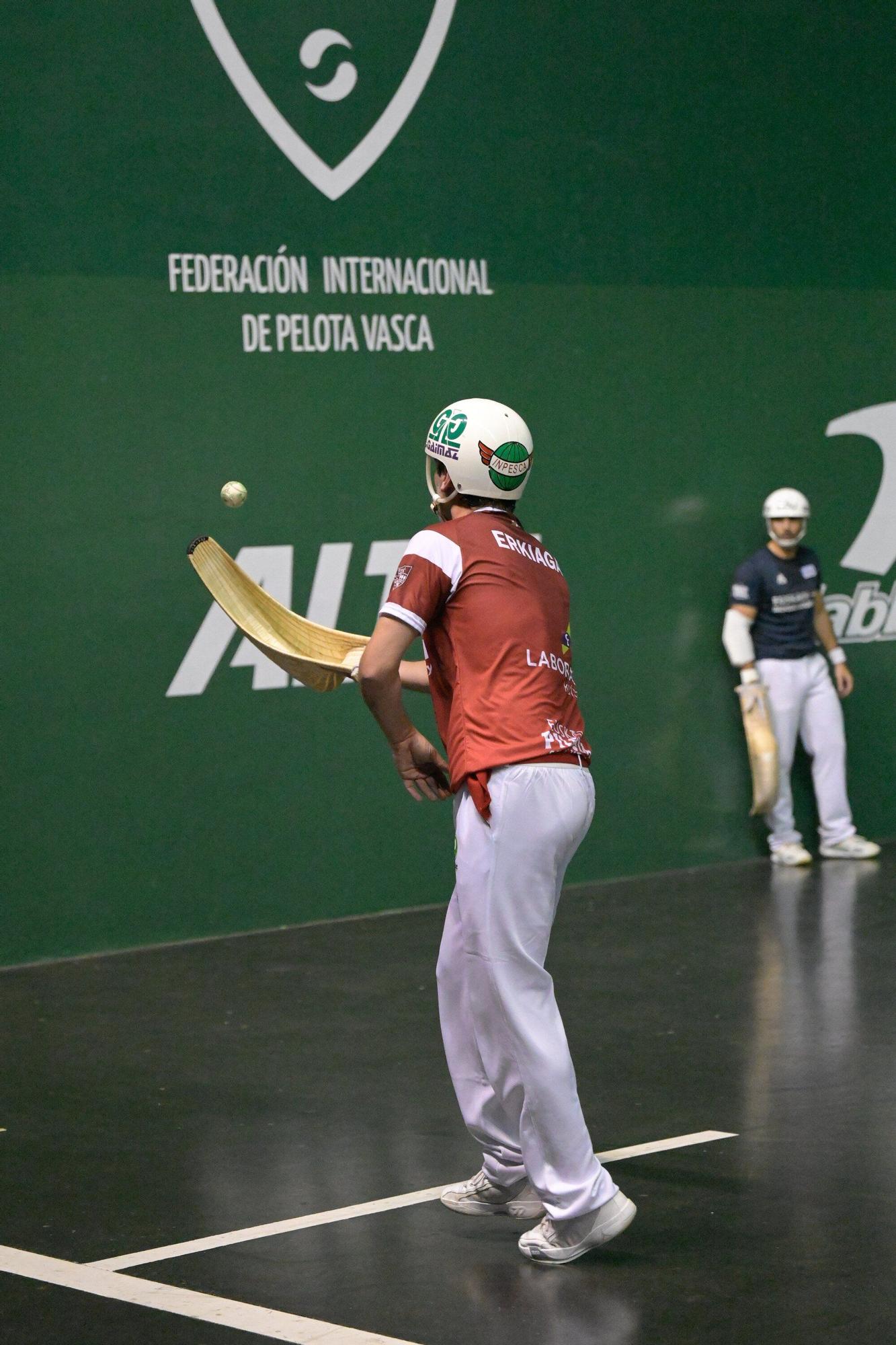 Aritz Erkiaga vence a Olharan en la Liga de Naciones de 36 metros.