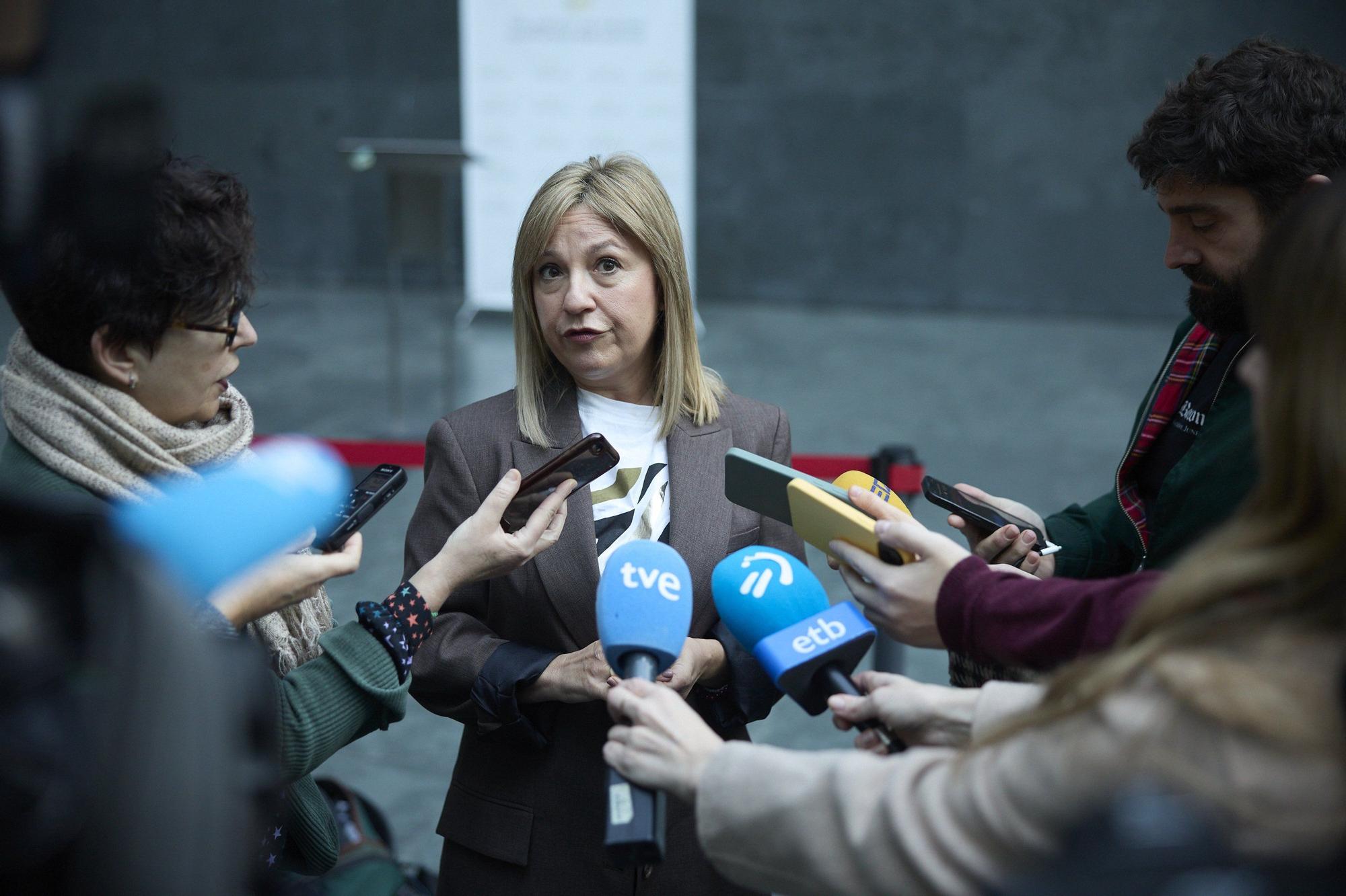 Fotos del pleno del Parlamento de Navarra del 27 de noviembre