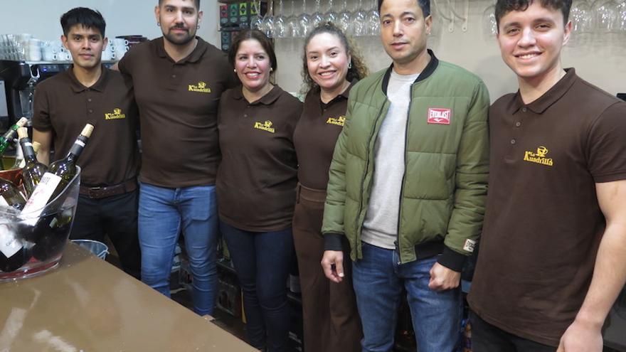 La inauguración de la cafetería La Kuadrilla de Zumarraga