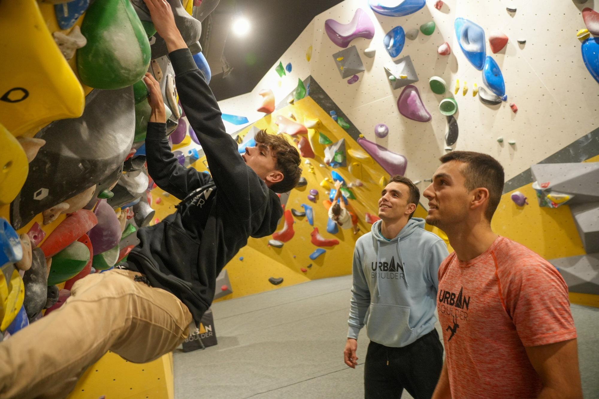 Rocódromo Urban Boulder, lugar donde se celebrará la Urban Boulder Txapelketa.