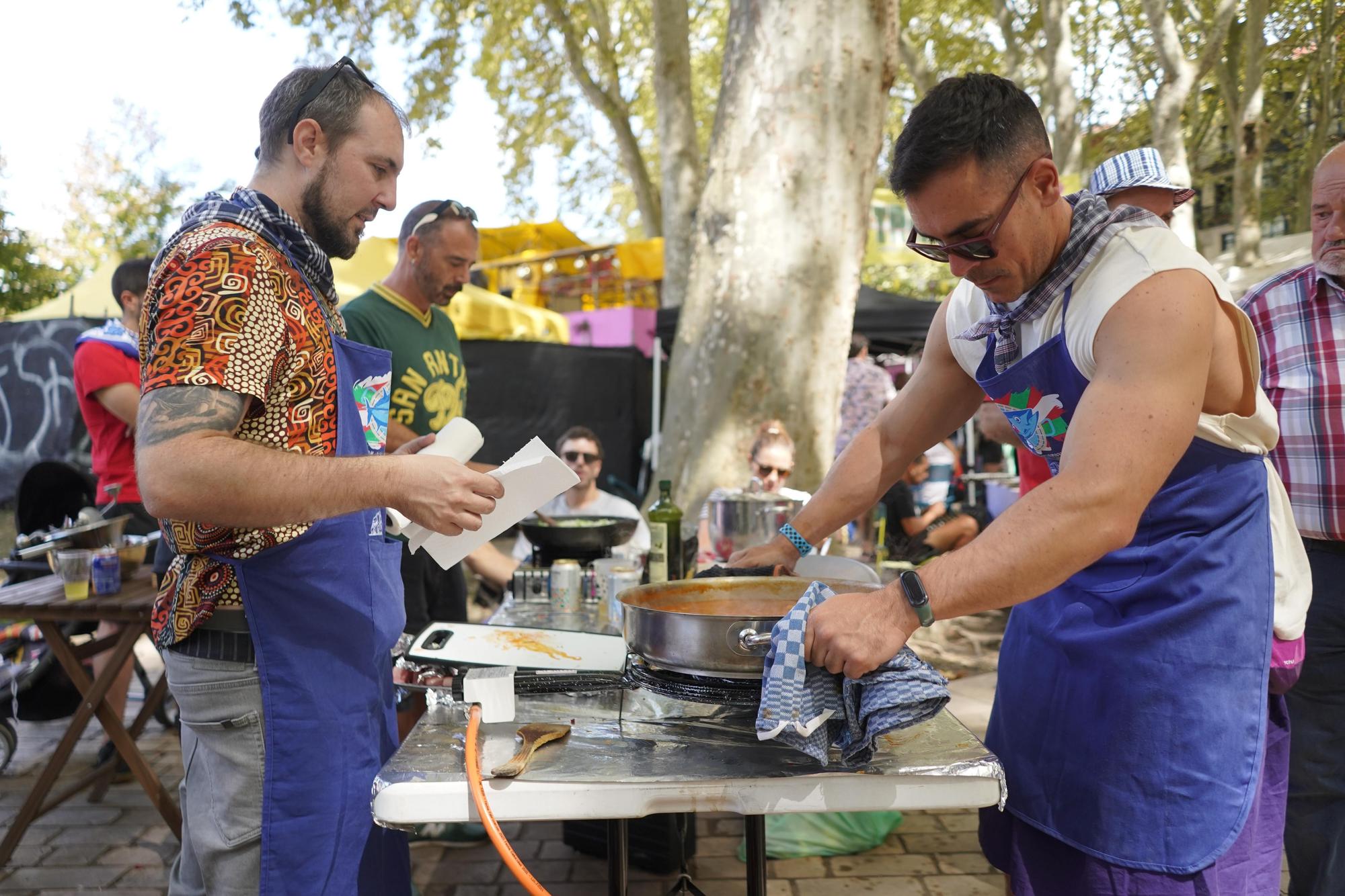 En imágenes: buen tiempo y gran ambiente en el último fin de semana de Aste Nagusia