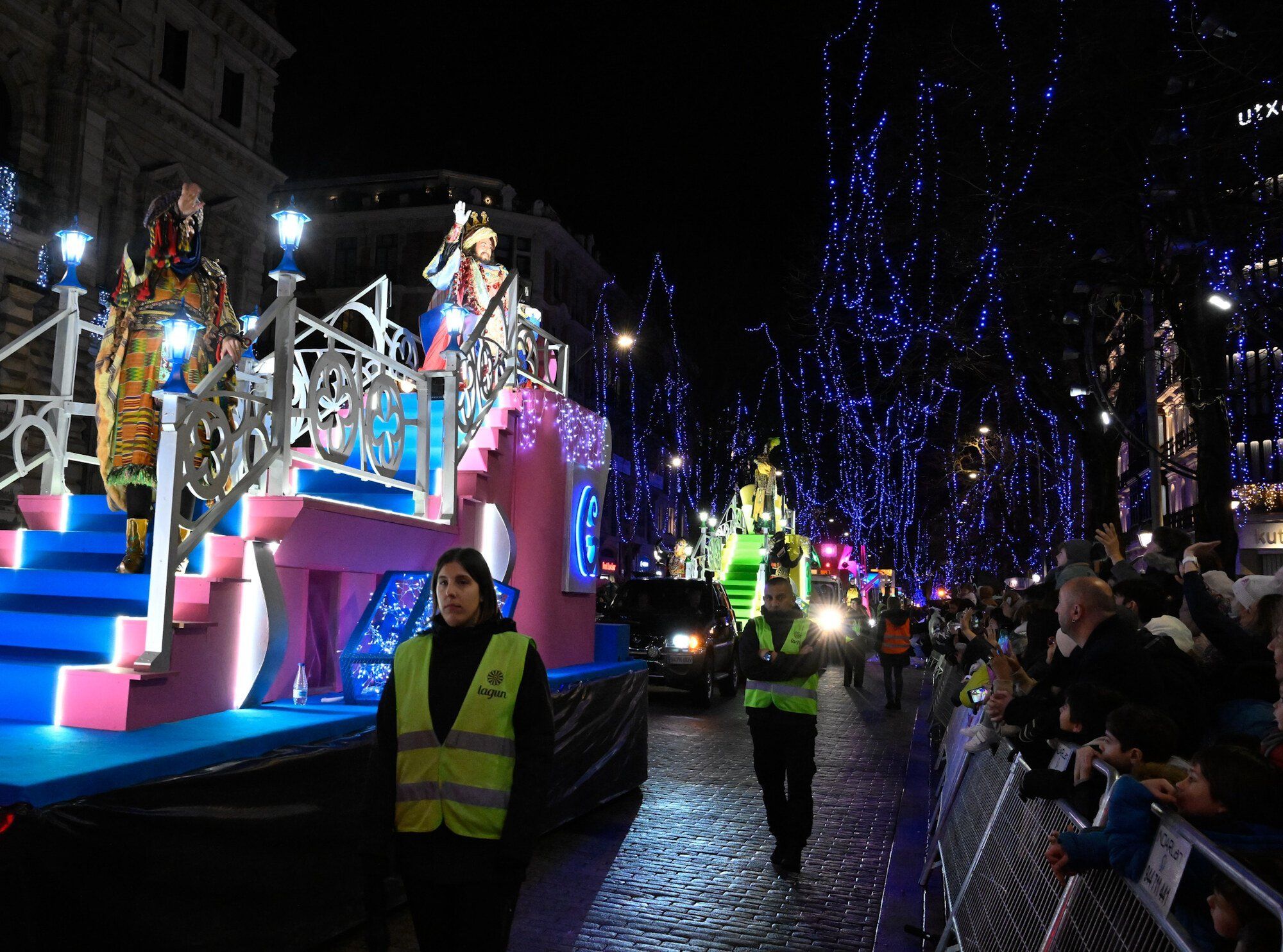 En imágenes: Así ha sido la Cabalgata de los Reyes Magos en Bilbao