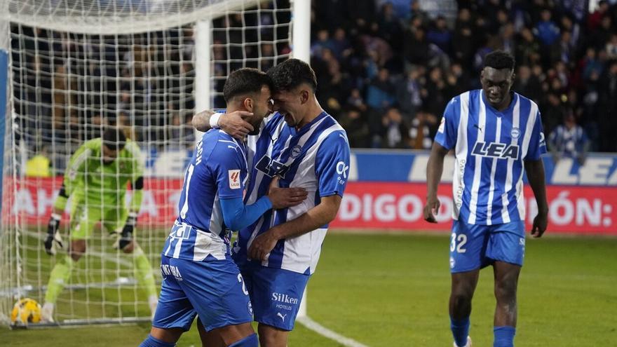 Alavés 3-1 Granada: paso de gigante en Mendizorroza