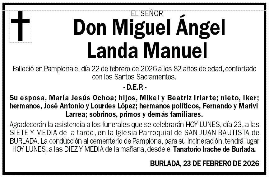 Miguel Ángel Landa Manuel