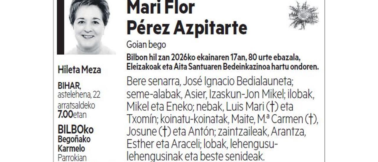 Mari Flor Pérez Azpitarte
