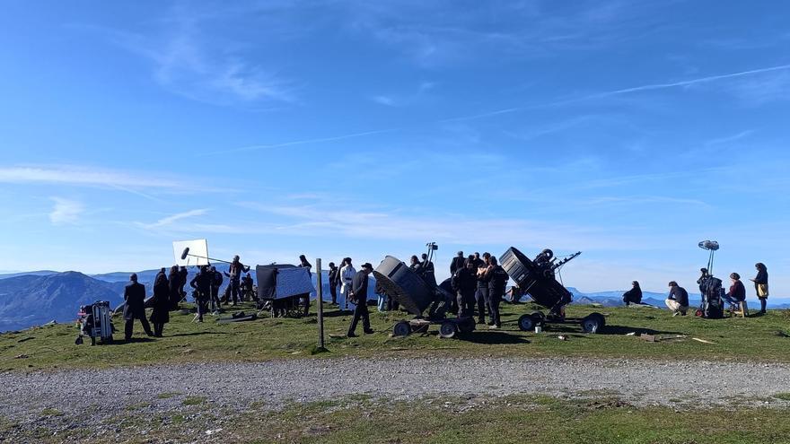 Koldo Almandoz rueda en Donostia su última película