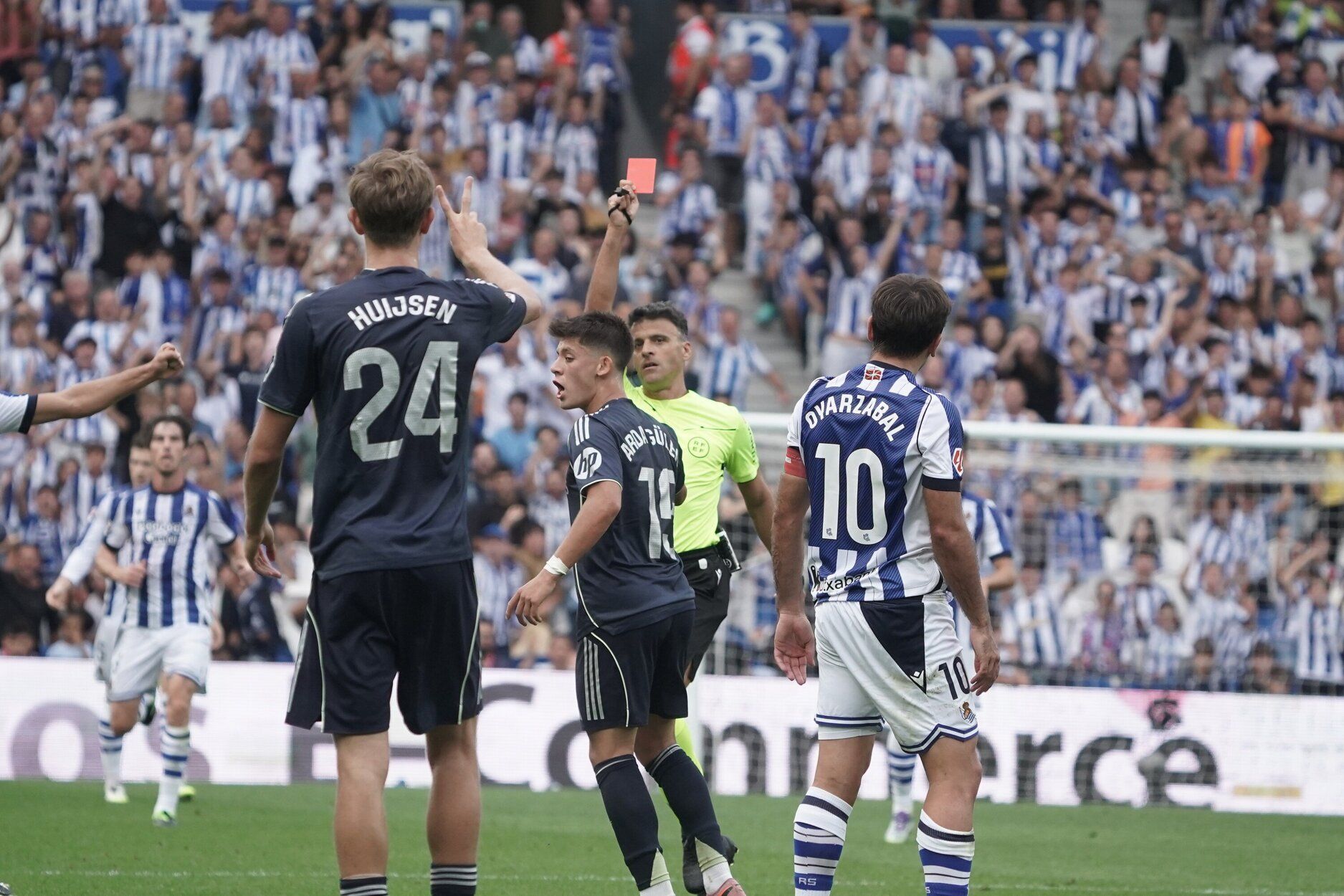 El Real Sociedad - Real Madrid, en imágenes