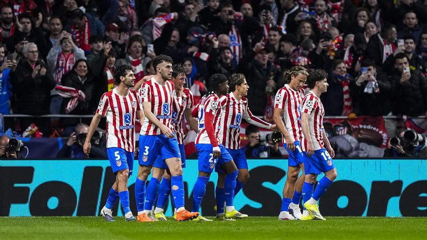 Liga de Campeones | El Atlético de Madrid deja encarrilada la eliminatoria