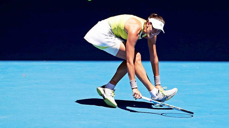 Melbourne cierra la puerta a Muguruza