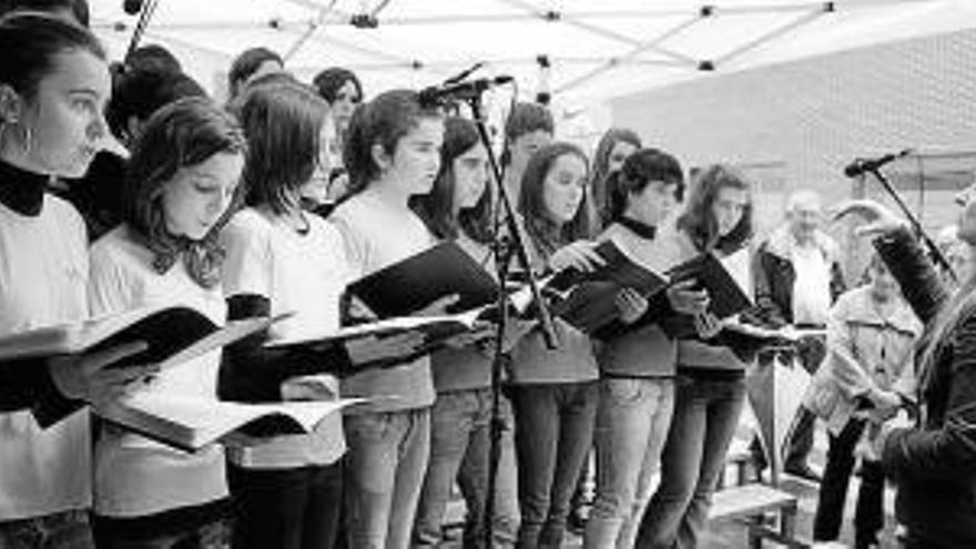 La coral infantil Mungiako Musika Eskola.
